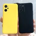 Oppo A96 Case CPH2333 Plain Candy Color Soft Silicone Phone Cover For OppoA96 Casing 6.59''. 