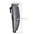 Professional Men New Electric Hair Clipper Trimmer Haircut Machine Barber Tools 220V - Silver. 