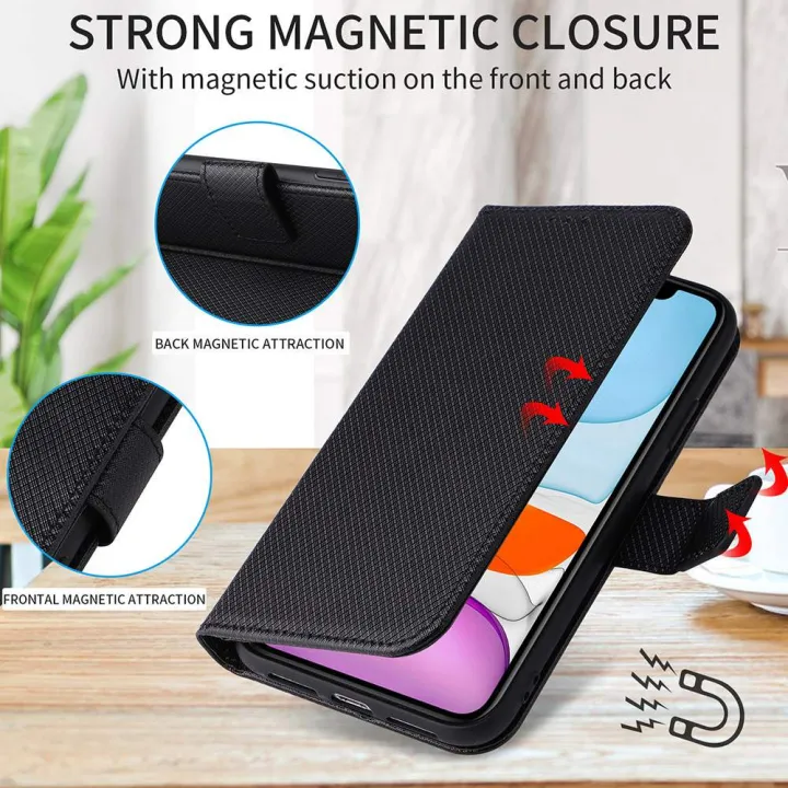 For%20IQOO%20Z9X%20Case%20Diamond%20Pattern%20Card%20Slot%20Soft%20Silicone%20External%20Leather%20Support%20Function%20Flip%20Cover%20Attraction%20Closure%20for%20IQOO%20Z9X%205G%20Back%20Cover%20-%20Image%206