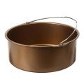 5Pcs 9" HOT SELL New Non-stick Air Fryer Accessories Baking Heat-resistant Silicone Mat Cake Pizza Pan -. 
