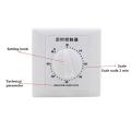 High Power New Pump Motor Time Switch Countdow 30/60/120 Min. 86 Panel AC 220V 10A 30Min/60Min/120Min - 60Min. 