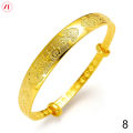 XT Jewellery Korea Woman Bracelet 916 Original Gold Plated Push-pull Wedding. 