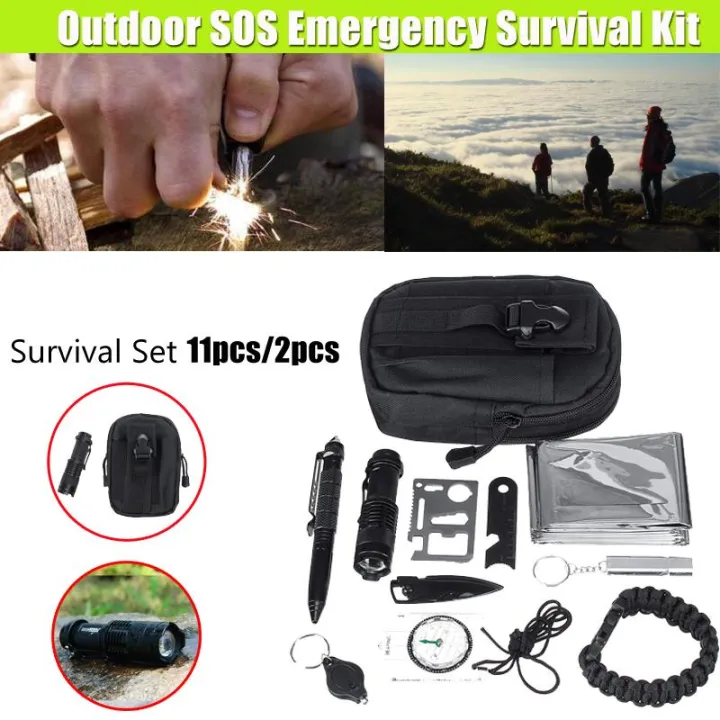 11 in Highquality 1 Outdoor Sports Camping Hiking Survival Emergency ...