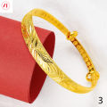 XT Jewellery Korea Woman Bracelet 916 Original Gold Plated Push-pull Wedding. 
