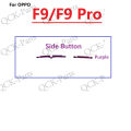 【FOOT SOFA】For OPPO F9 Pro Power on / off Switch Button Side Volume Up Down Buttons Flex Cable Replacement. 