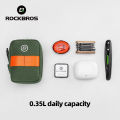 ROCKBROS Bicycle Tail bag Lightweight Secure Colorful Fashion Convenient Saddle Bag High Adaptability Silk Zipper MTB Road Bike Cycling Equipment. 
