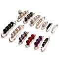 St.kunkka 1-2pcs Korean Fashion Pearl Brooch Anti-exposure Pins Buckles Perdible Tightening Waistband Pins Collar Clips For Apparel Accessories Making. 