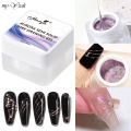 Myyeah 8ml Spider Gel Aurora Nail UV Semi Solid Polish Reflective Wire UV Elastic Drawing Painting Liner Web Nail Art DIY Decor. 