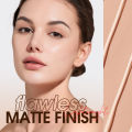 O.TWO.O Longwear Base Liquid Foundation Without Transfer Waterproof Oil Control High Coverage Ultra-natural Finish Suitable For Combination/Oily Skin Types With SPF30 PA+++ 30ml. 