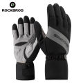 ROCKBROS Cycling Gloves Thick Warm Shockproof Touchscreen MTB Road Bike Motorcycle Cycling Clothing. 