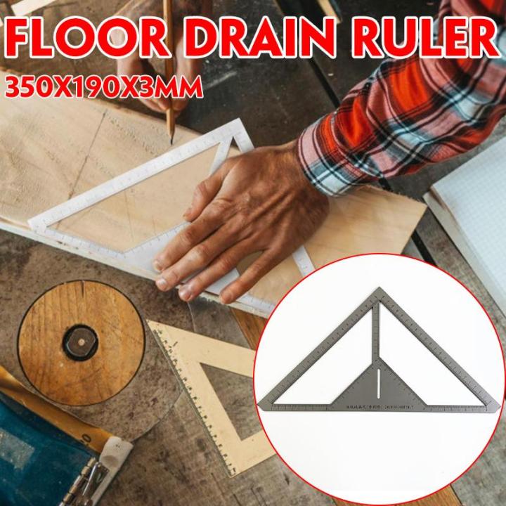 35cm Angle HOT SELL New Ruler Metric Aluminum Alloy Triangular ...