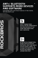 ROCKBROS Bicycle GPS Speed Cadence Sensor IP67 Waterproof ANT+ Bluetooth-compatible Wireless Computer Speed Sensor Cycling Accessories. 
