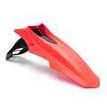 Universal Motorcycle Front Fender For Supermoto KTM WR CRF RMZ KLX 250 DRZ KX (Blue) - Red (red). 