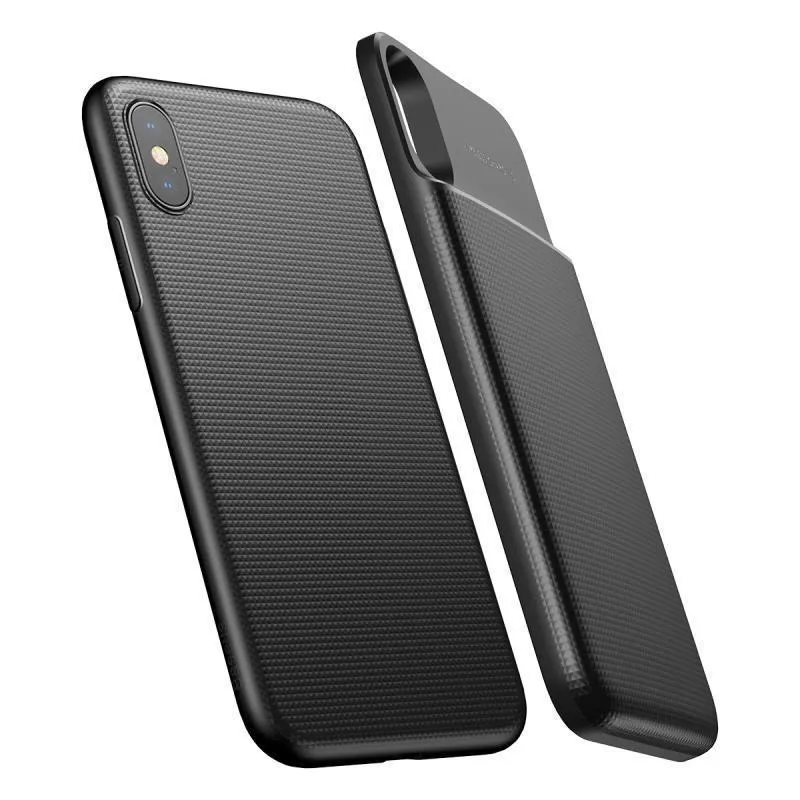 Wireless Charging Case Power Bank Case For Iphone X Chargable