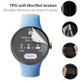 Kingza 3 Hydrogel pieces of smart screen for Google Pixel Watch 2 film watch protector. 