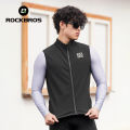 ROCKBROS Fleece Cycling Vest Warm Windproof Lightweight Sports Vest Autumn Winter Unisex Fishing Ski Cycling Motorcycle Riding Clothing. 