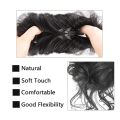 COD Remy Synthetic fluffy curly hair women's elastic wig brown and black hair clip. 