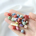 St.kunkka 50pcs/bag Multiple Styles Ocean Series Acrylic Loose Beads Colorful Creative Beads For DIY Jewelry Making Necklace Bracelet. 