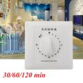 High Power New Pump Motor Time Switch Countdow 30/60/120 Min. 86 Panel AC 220V 10A 30Min/60Min/120Min - 60Min. 