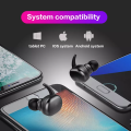 CWEL TWS Y Bluetooth Headphones Subwoofer with Microphone for Android IOS. 