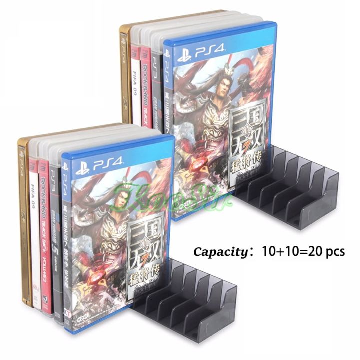 %E3%80%90original%E3%80%91%202%20pcs/Pack%20PS4%20Slim%20Pro%20Game%20Accessories%20Disk%20Stand%20Storage%20Bracket%20PS%204%20Discs%20Holder%20for%20Sony%20Playstation%204%20Game%20Disc%20Rack%20-%20Image%203