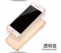 High quality TPU 360 Degree Full Body Touch Screen Case For iPhone 7/8 - Transparent primary color. 