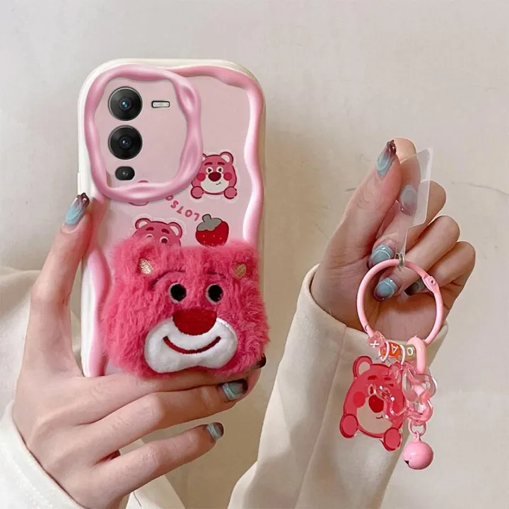 xprmy%20for%20Vivo%20V25%20Pro%20Cream%20Edge%20TPU%20Silicone%20Soft%20Case%20Cute%20Plush%20Doll%20Coal%20Ball%20Rabbit%20Strawberry%20Bear%20Frog%20Phone%20Case%20With%20Hanging%20Ring%20-%20Image%206
