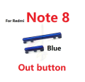 On off ribbon Power volume button flex Button Lock For Redmi Note 8. 