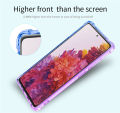 tzmar for Samsung Galaxy A02s Rainbow Aurora Anti-Shock Case Cover Back TPU Silicone Soft Casing Mobile Phone Housing. 