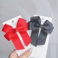 1 Pack ron Color Bow Knot Clips Kids Korean Student Accessories Cute Clip Hair Accessories for Girls. 