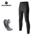 ROCKBROS Men’s Autumn/Winter Fleece warmth Cycling Trousers Side pockets Bike Pant Cushioning pants Pad For 5-6H long-distance Riding Sport Clothing. 