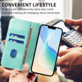 NEW lthmy for Realme C63 4G/Realme C61 4G/Realme Note 60 Wallet Case Vintage Leather Cover with Card Holder Kickstand Magnetic Closure Flip Case. 
