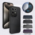 lthmy for Infinix Note 50 Pro+ 5G Carbon Fiber Magnetic Leather Pattern Phone Case Casing for Shockproof Back Hard Cover. 