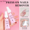 Myyeah 60/100/150ml Nail Glue Remover Off For Press On Nail Clear Soild Nail Glue Fake Nail Adhesive Glue Remover DIY Manicure Tool. 
