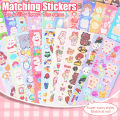 YR 1008PCS Full CUCKOO Material Package Kids Keychain DIY Hand Tools Goo Card Gift Hadiah Tahun Baru Gupan Sticker Guka Set. 