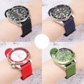 Waterproof silicone quick disassembly bracelet, suitable for mens and womens smart straps, rubber sports watch strap accessories, 18mm, 20Mm, 22mm, 24mm. 