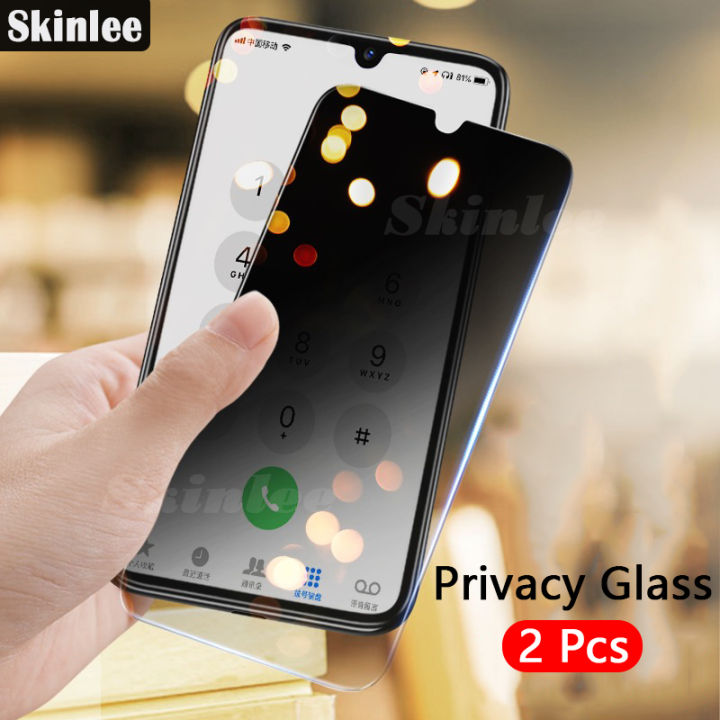 2pieces Privacy Glass for Vivo Y04S Screen Protector Tempered Glass for Vivo Y04S Full Screen Cover Privacy Film Phone Case Phone Case