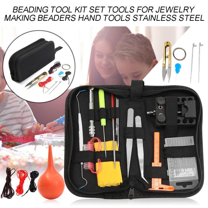 Beading Hand New Tool Kit Jewelry Making Beaders Polished Beaded Fully ...