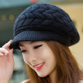 Family Flower Flash Sale GUIN Women Knitted Hat Winter Warm Knitted Baggy Beret Beanie Hat Ski Hat. 