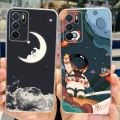 Opop / Colorful wers Painted Cover Soft Silicone Phone Case For Oppo A16 A16s Casing 6.52''. 
