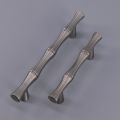 【Quality】 Vintage Creative Bamboo Handles Brushed Cabinet Drawer Pulls 1PC CC64MM 96MM 128MM. 
