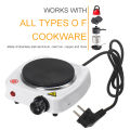 220V 1000W EU Plug Electric Iron Burner Stove Hot Plate Home Kitchen Cooker Coff -. 