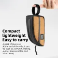 ROCKBROS Triangle Bike Tool Bag For Brompton Folding Bicycle Tool Storage Bag Fit Tire Repair Hidden Bags Nylon. 