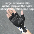 ROCKBROS Road Bicycle Gloves Sports Cycling Half Finger Men Women Road Bike Gloves Running Fitness Gym Riding Bicycle Gloves. 
