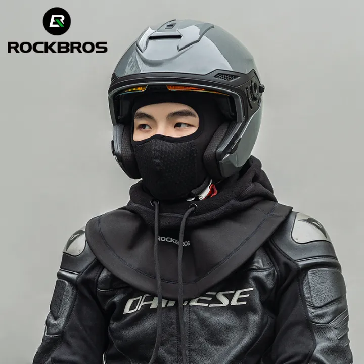 ROCKBROS%20Motorcycle%20Face%20Mask%20Windproof%20Warm%20Balaclava%20Outdoor%20Thickened%20Fleece%20Hat%20Mask%20Cycling%20Headgear%20Hood%20For%20Men%20Women%20-%20Image%202