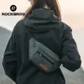 ROCKBROS Cycling Bag 1.5L Capacity Light Weight Chest Pack Adjustable Straps Multi-function Waist Packs Outdoor Bike Accessories. 