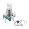 15mm Rotary Encoder Switch with Key Switch with 2 Bit Gray Scale Micro Switch -. 