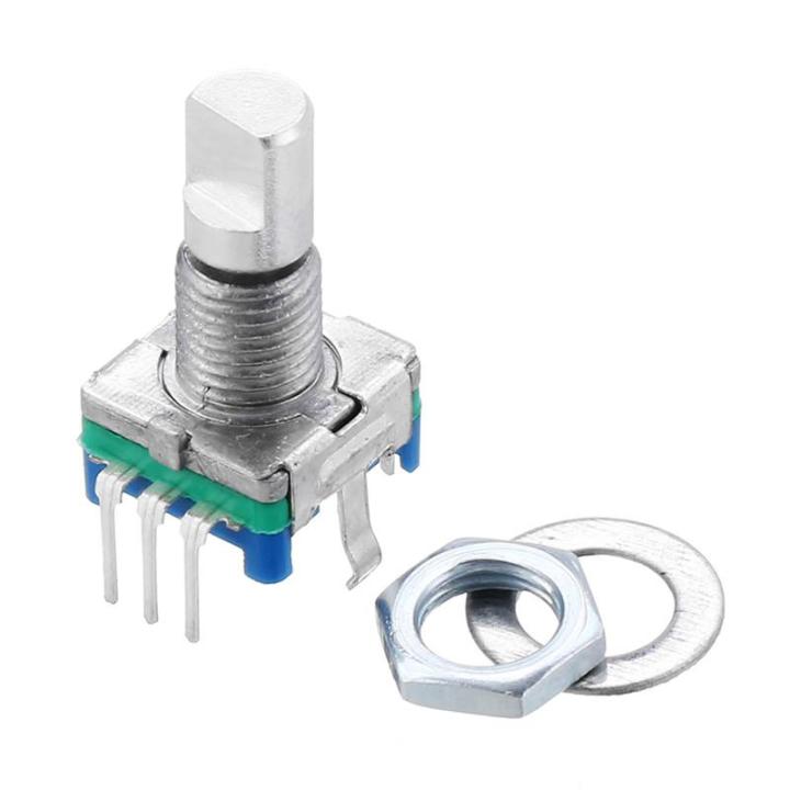 15mm Rotary Encoder Switch with Key Switch with 2 Bit Gray Scale Micro Switch -