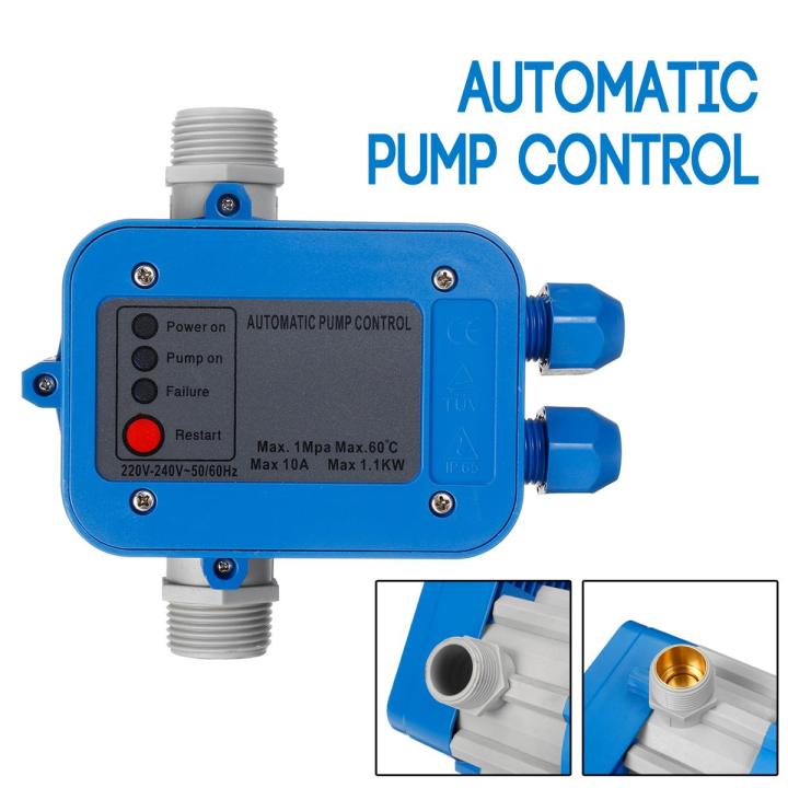 240V Water New Pump Controller Automatic Pressure Switch Electronic ...