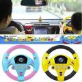 Readystock Music Car Steering Wheel Toy Early Educational Intelligent for Kids Children Simulator Stereng Mainan. 